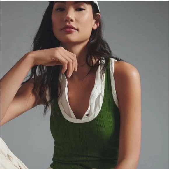 Pilcro Tank Top - Picture 2 of 7